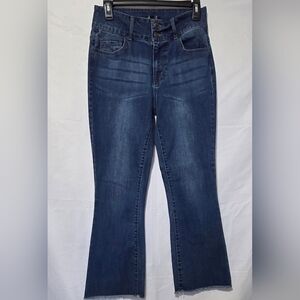 Daily Threads Women's Blue Flared Jeans